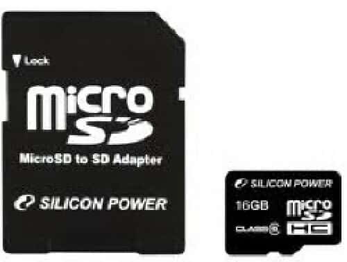 کارت حافظه  سیلیکون پاور Micro SDHC Class4  16GB57416